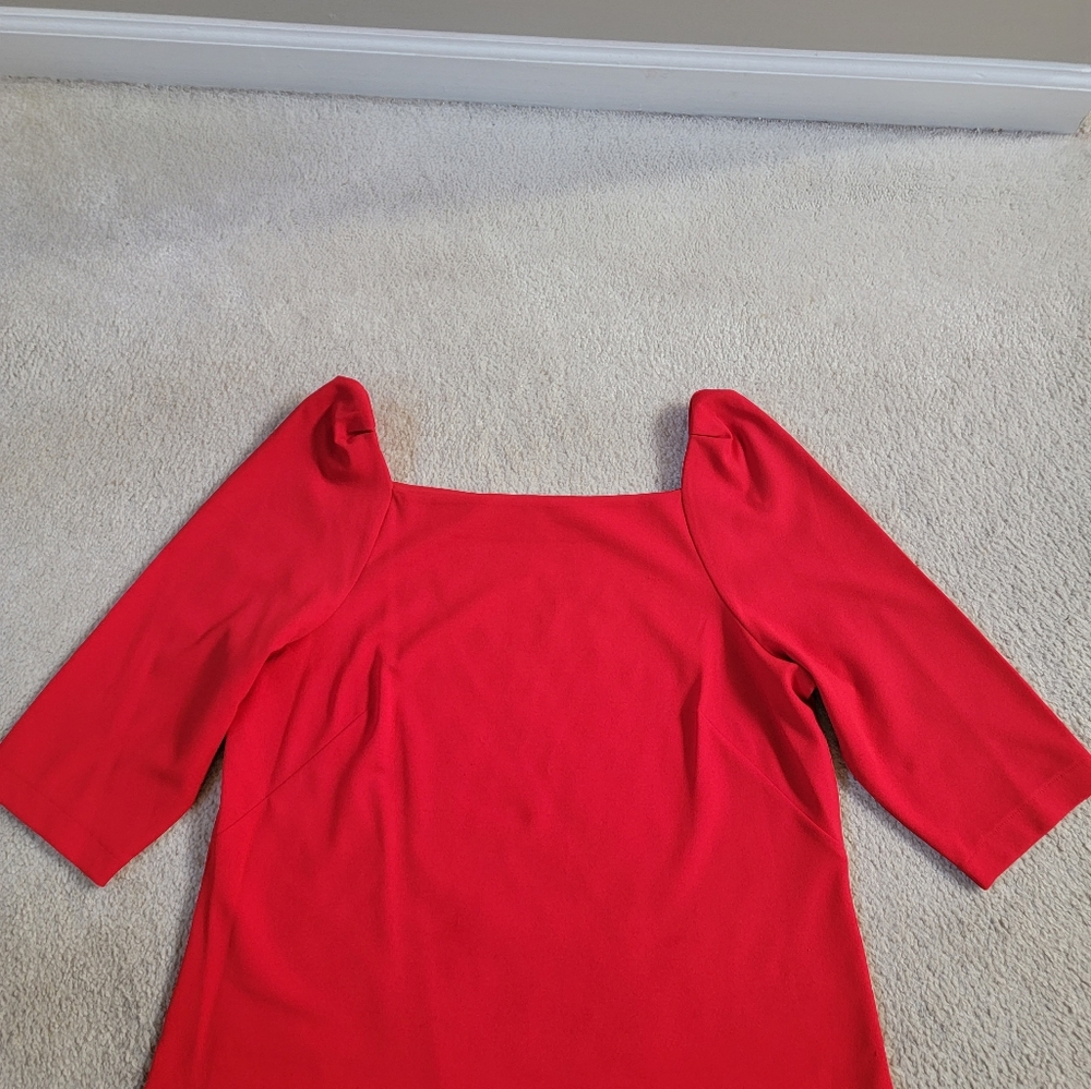 Red Casual Top